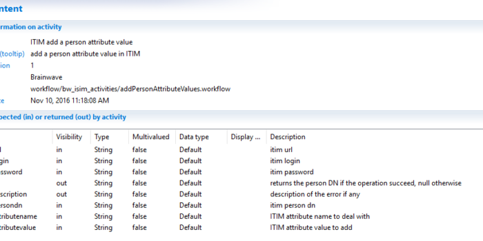 IBM ISIM provisioning snapshot image